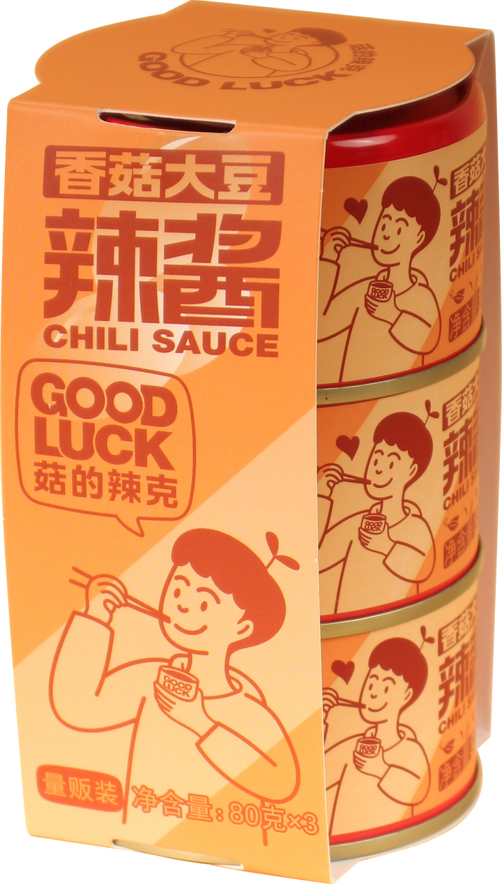 Good Luck Soybean & Mushroom Chili Sauce